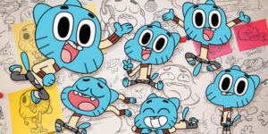 Ausmalbilder Die fantastische Welt von Gumball