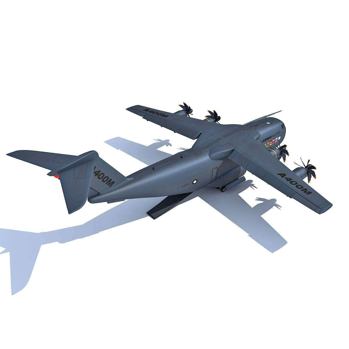 Airbus A400M Atlas Aircraft 3D Model