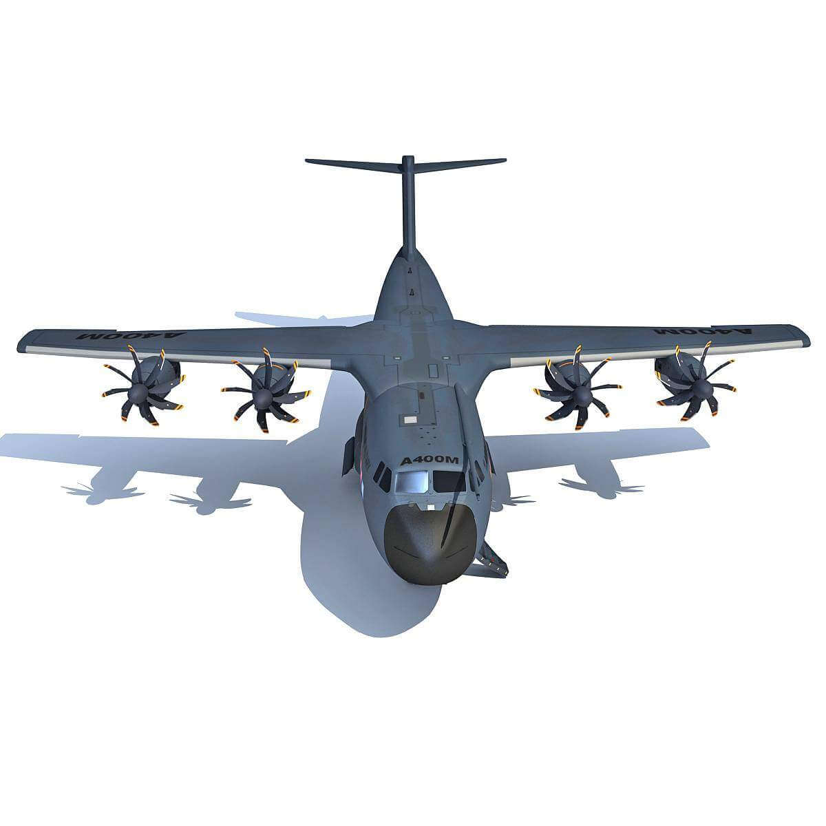 Airbus A400M Atlas Aircraft 3D Model