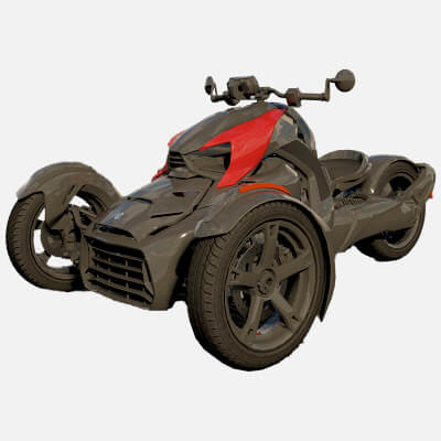 Brp Can-Am Ryker 3D Model