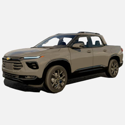 Chevrolet Montana 2023 3D Model