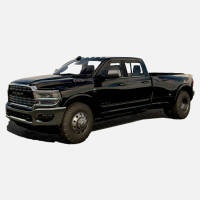 Dodge Ram 3500 Dually 2023 3D Model