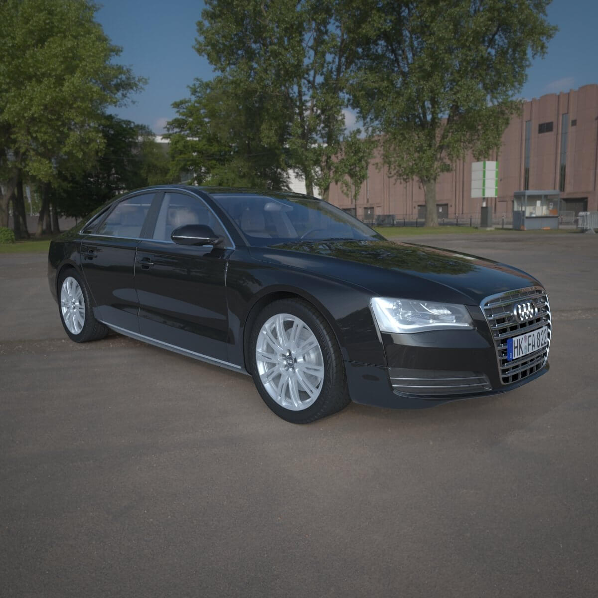 Audi A8 3D Model