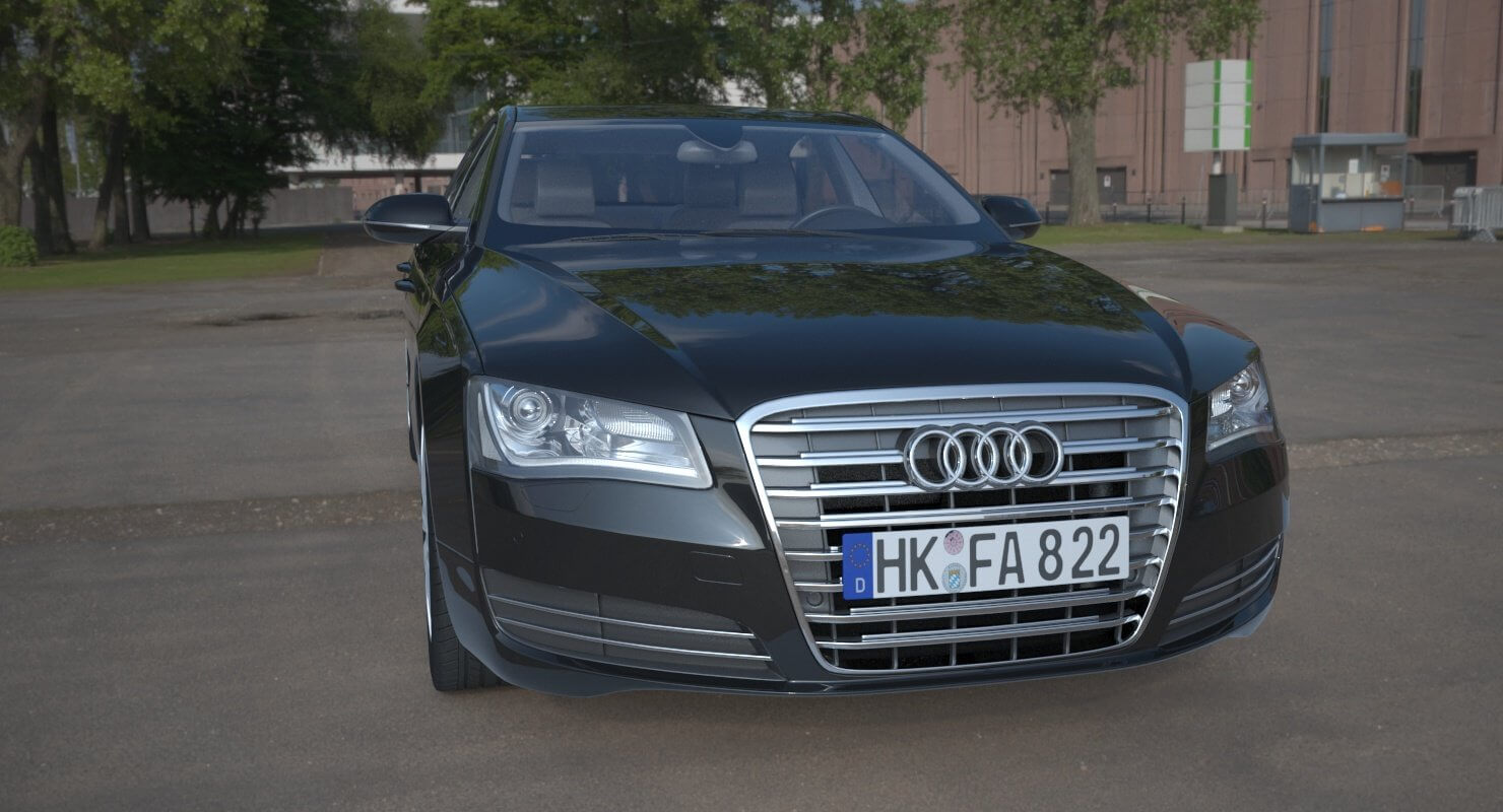 Audi A8 3D Model