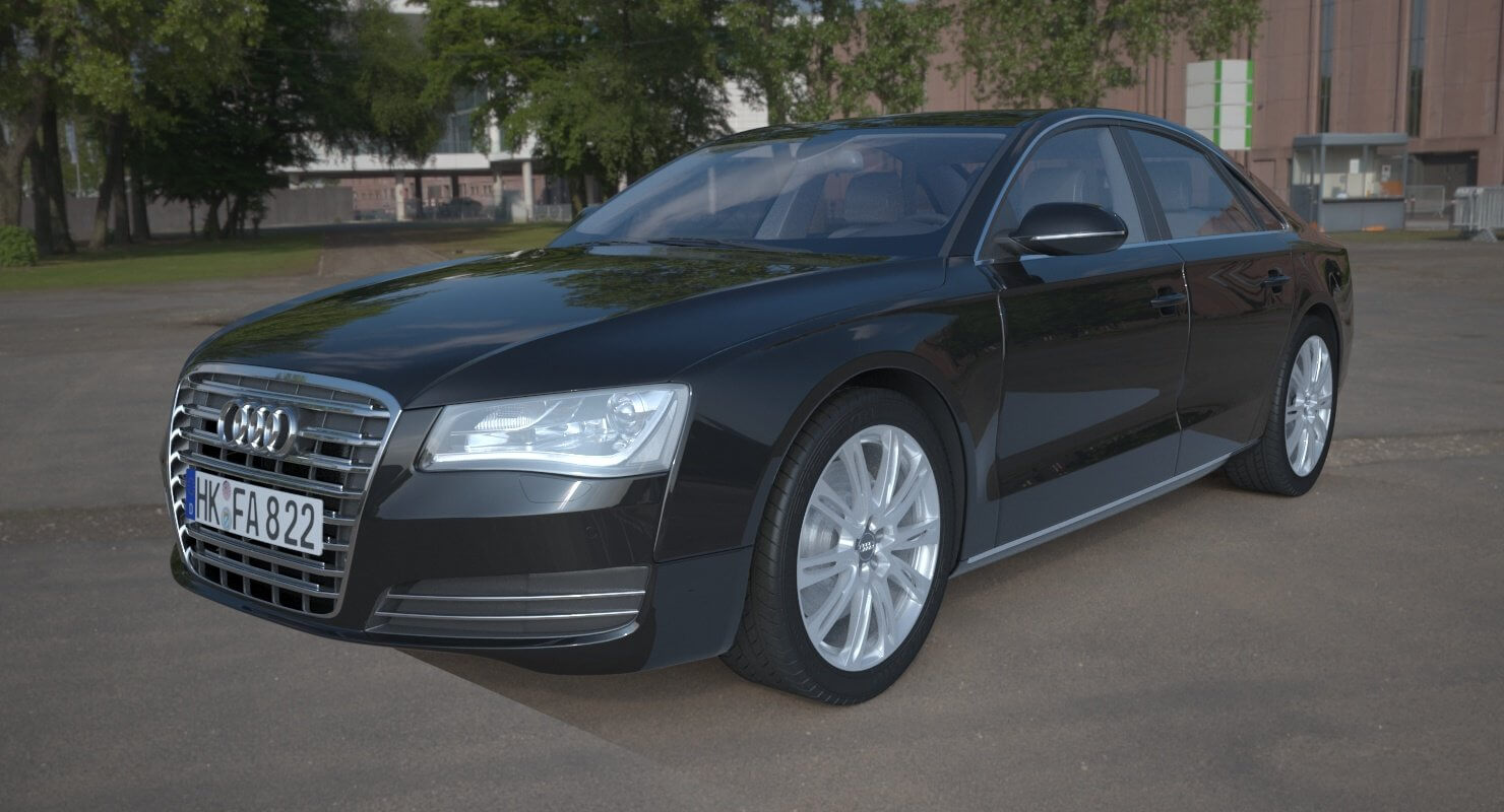 Audi A8 3D Model