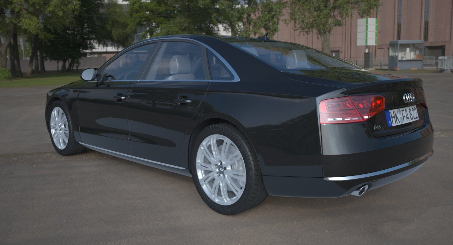 Audi A8 3D Model