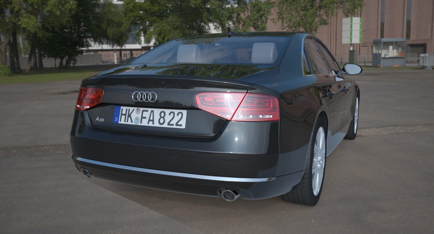 Audi A8 3D Model