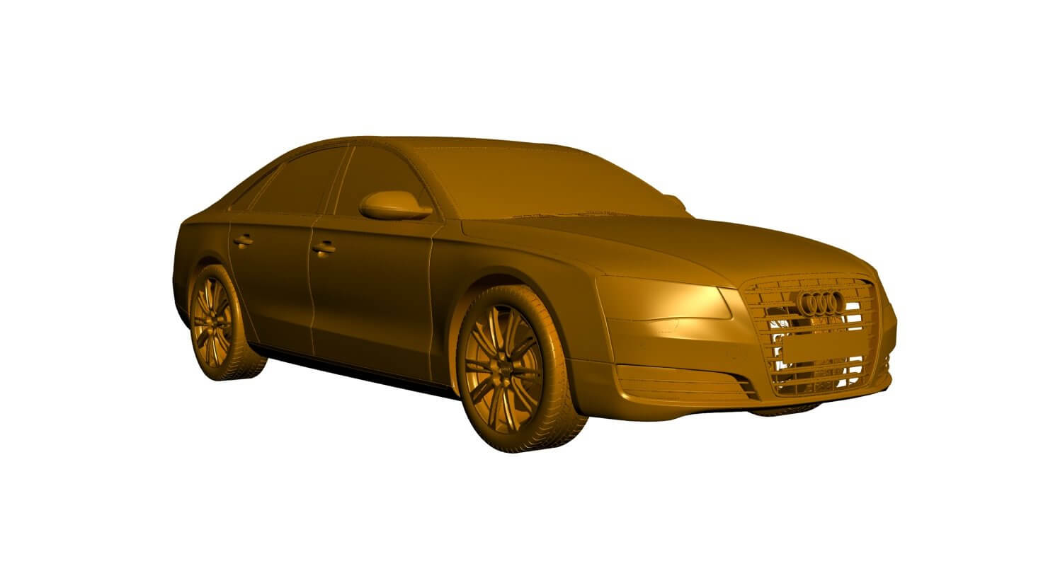 Audi A8 3D Model