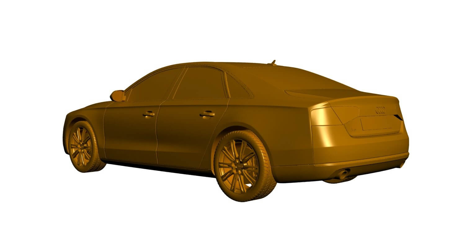 Audi A8 3D Model