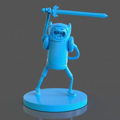 Finn The Human Sculpture