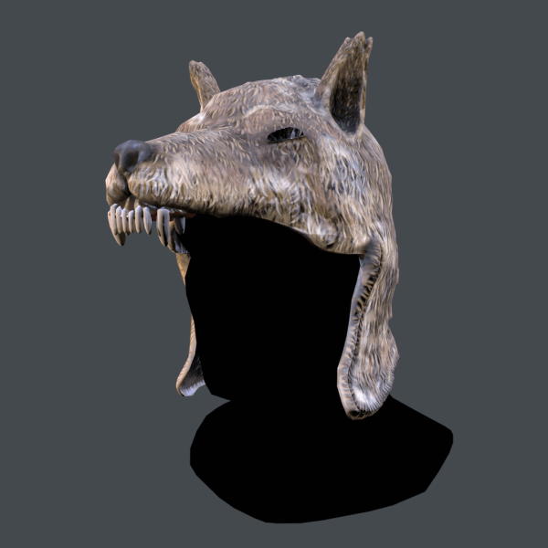 Wolf Head Cloak