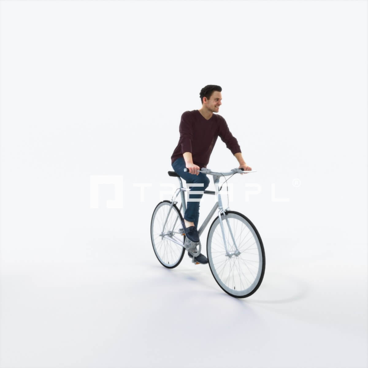 Virtue 07H bicycle bike Casual Man 3D Model