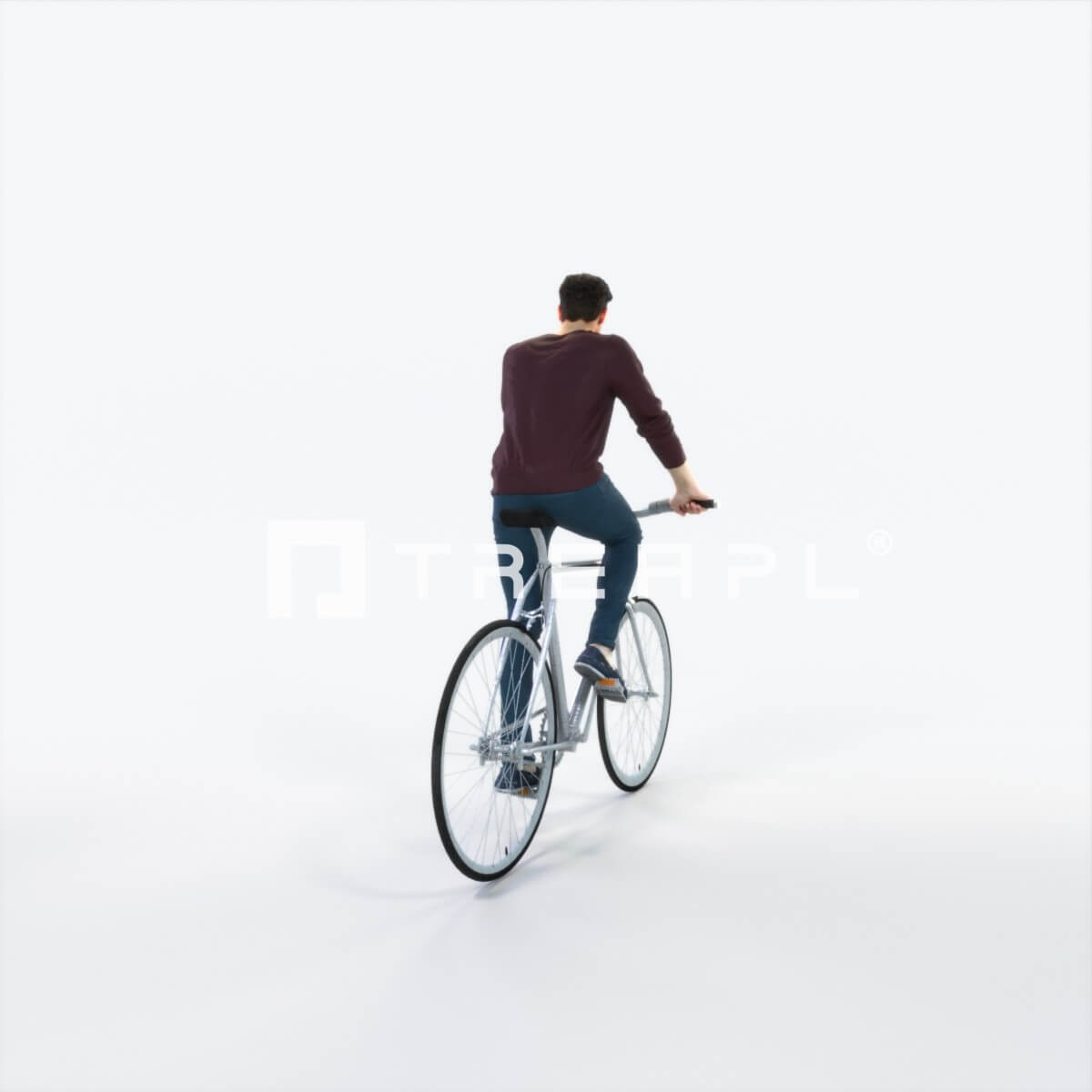 Virtue 07H bicycle bike Casual Man 3D Model