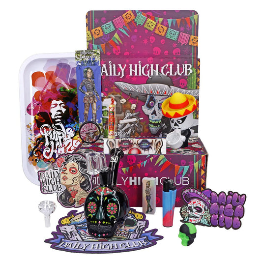 Daily High Club subscription box "Dia de los muertos" Box