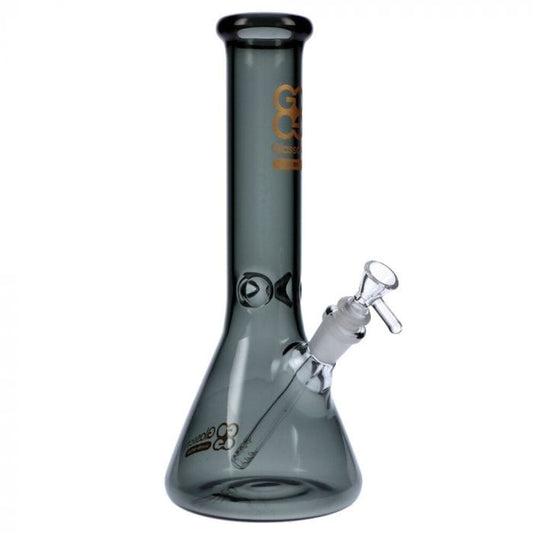 Glasscity Bong Glasscity Limited Edition Beaker Ice Bong-Black -Small