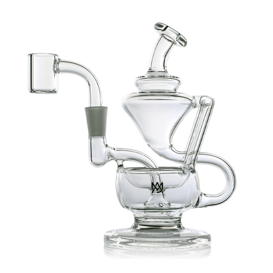 MJ Arsenal Dab Rig Clear Claude Mini Dab Rig Recycler