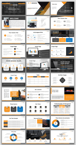 We search a new powerpoint template for our new CI | PowerPoint-Design von IndreDesign