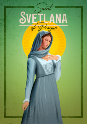 Saint Svetlana of Prague - Personal Saint | Kunst-Design von Pharsheed