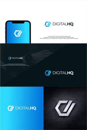 Digital HQ | Design de Logo par iDeelogo