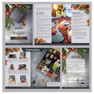 Corporate Christmas Hamper Guide 2021 | Broschüren-Design von Polina_pro