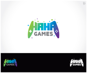 HahaGames | Design de Logo par D_Mantra