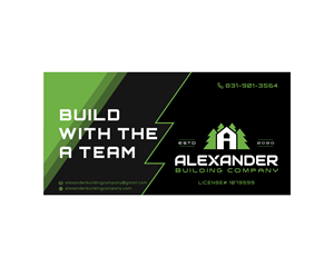 Alexander Building Company - advertisement poster