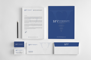 Professional Oral Surgery Referral Pad, Business Card, and Stationary Design