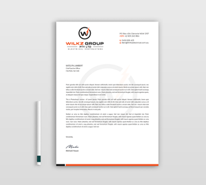 Wilkz Group letterhead