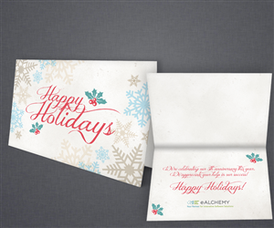 Holiday Card For Colleagues & Clients | Grusskarten-Design von Brian Ellis