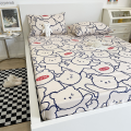 Cartoon Fitted Sheet Single Piece Aloe Cotton Bed Cover Simmons ...