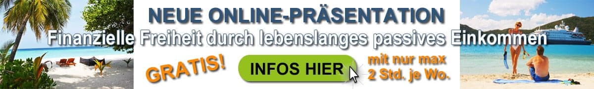 Passives Einkommen lebenslang