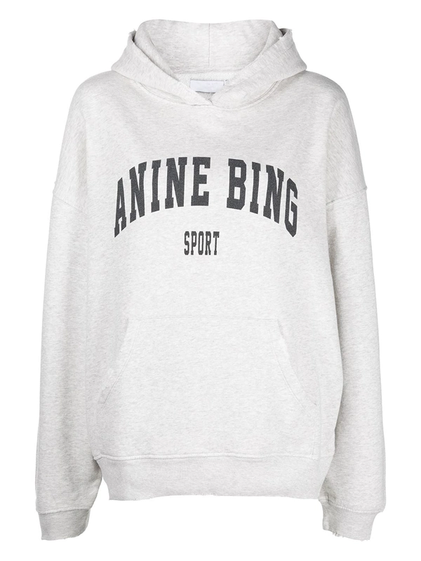 Anine Bing Grey Hoodie