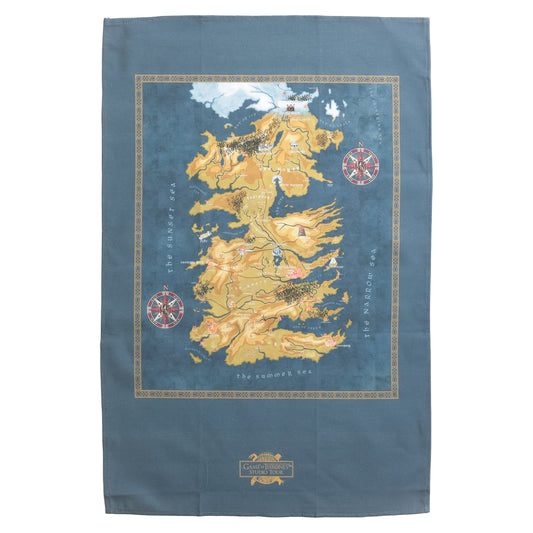 Map - Tea Towel