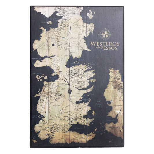 Map - Wooden Plaque