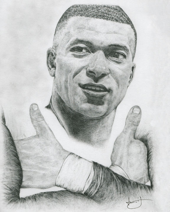 Detalles 80+ dibujo mbappe mejor - vietkidsiq.edu.vn