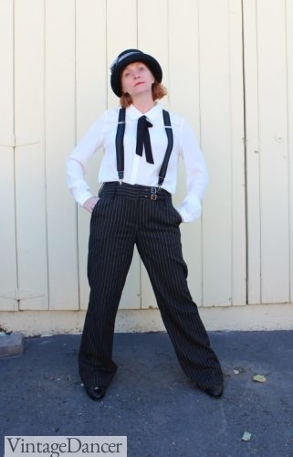 1920s Gangster girl costume, mafia outfit girls