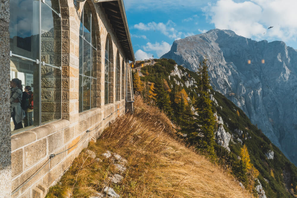 View of the mountains from the Eagle's Nest