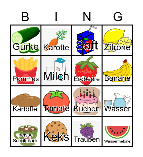 Essen Bingo Card