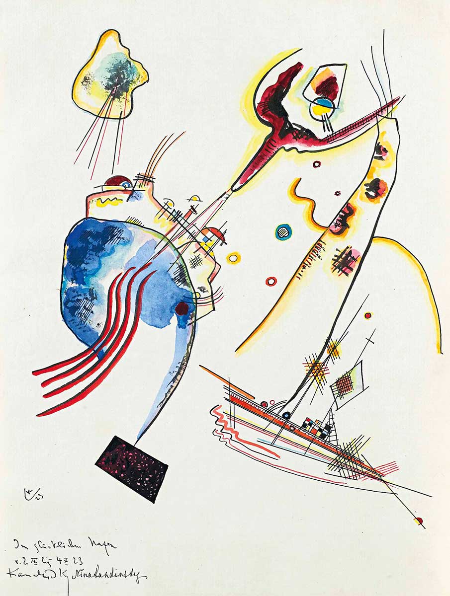 happy harbour wassily kandinsky