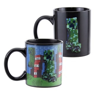 Minecraft Creeper Heat Change Mug