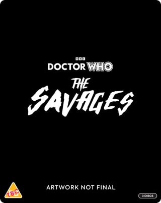 Doctor Who: The Savages Limited Edition Steelbook