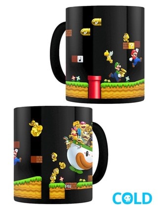 Super Mario Gold Coin Rush Heat Change Mug