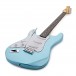 LA Select Left Hand Electric Guitar by Gear4music, Ice Blue Metallic