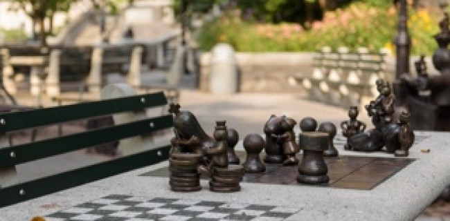 Chess in Battery Park