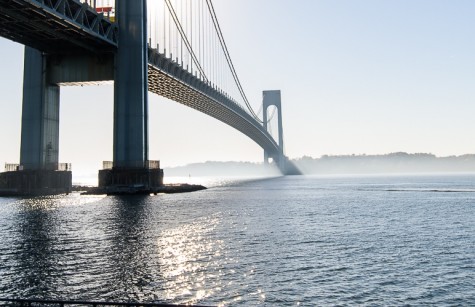 Verrazano Bridge from Bay Ridge