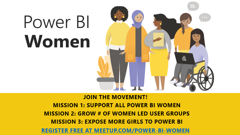 Power BI Women cover photo