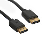 TEXTORM Câble DisplayPort 1.4 blindé - Mâle/Mâle - 1 M