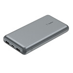 Belkin Batterie externe 20K Boost Charge avec câble USB-A vers USB-C Gris Sidéral