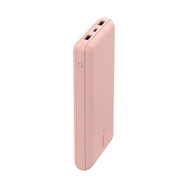 Belkin Batterie externe 20K Boost Charge avec câble USB-A vers USB-C (Rose)