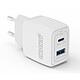 INOVU Chargeur Secteur USB-C 25 W Power Delivery Chargeur secteur USB-C Power Delivery 25 W